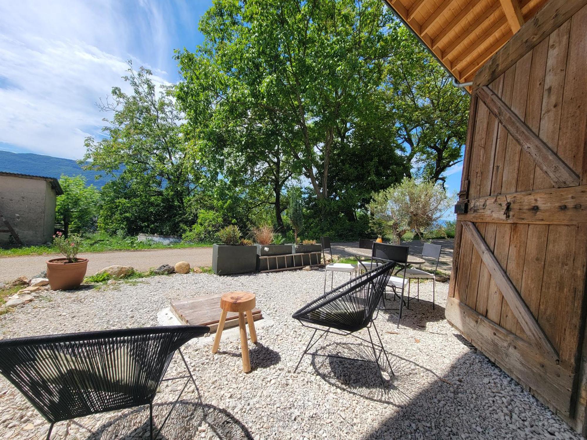 L'Alpage, Vue Lac Brison-Saint-Innocent Exterior foto
